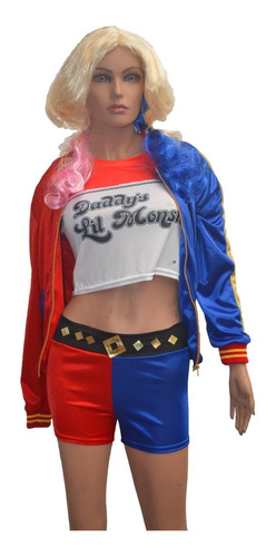 Disfraz  Harley Quinn Mujer Halloween