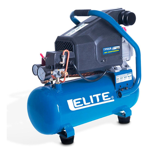 Compresor Elite 1.5 Hp Tanque 10lts 115psi 110v -7.5 Amp