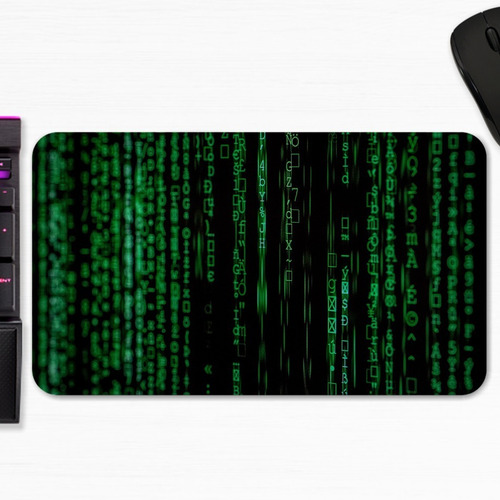 Mouse Pad Codigo Binario Programacion Gamer M