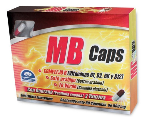 Mb Caps C/60 / Complejo B, Café Arábigo, Té Verde/ Natutech