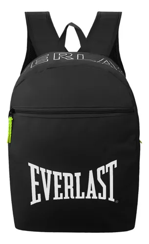 Mochilas Deportivas Everlast Urbanas Hombre Gimnasio Gym Box Color Negro  27398