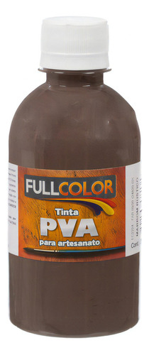 Tinta Qualidade Profissional 250 Ml Pva Cor Marrom Rustico