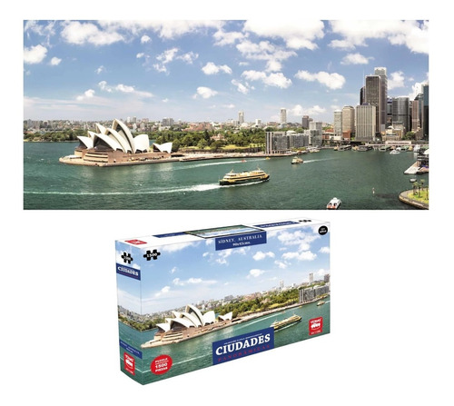 Puzzle Ciudades 1500 Piezas Sidney Australia / Diverti