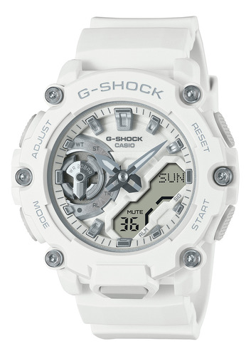 Reloj Casio G-shock Gma-s2200m-7acr Color De La Correa Blanco