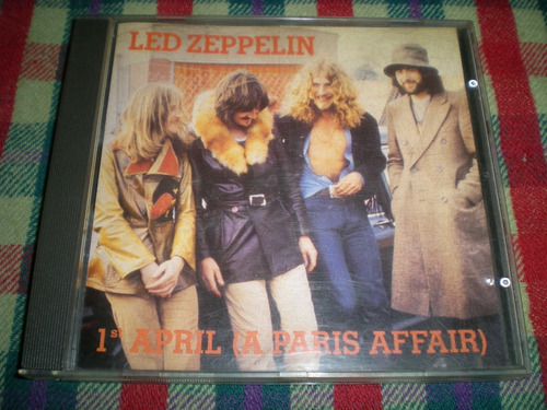 Led Zeppelin / 1 St April ( A Paris Affair ) Bootleg L1