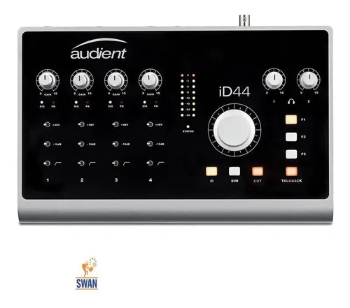 Interface De Audio Usb Audient Id44 Placa De Audio