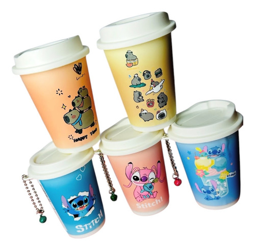 Toallitas Húmedas X10 Unidades Stitch Y Capibara