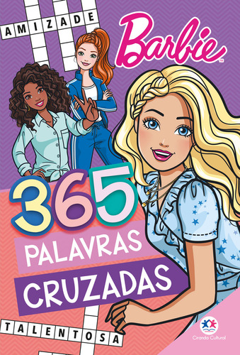 Barbie: 365 Palavras Cruzadas, De Cultural, Ciranda. Série 365 Palavras Cruzadas, Vol. 1. Editora Ciranda Cultural, Capa Mole, 1ª Edição Em Português, 2023