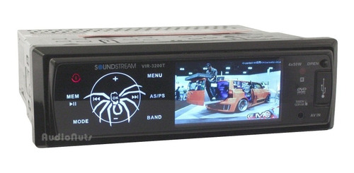 Radio Pantalla Dvd Tv Cd Usb Sd Subwoofer Soundstream 