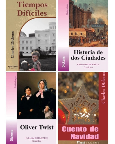 Lote X 4 Libros - Charles Dickens