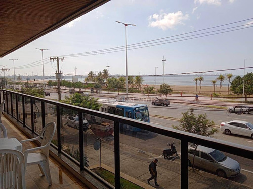 Imagem 3 de 28 de Apartamento À Venda, Super 4 Quartos Sendo 4 Suítes, Acesso Ao Clube, Frente Mar - Mata Da Praia - Vitória - Es - Ap1736
