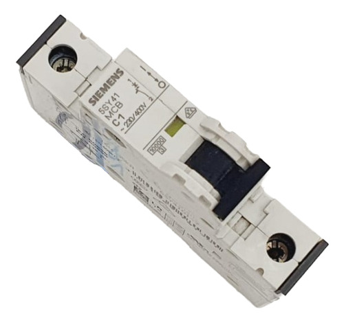 Siemens 5sy41 Mcb C1 Interruptor (Usado)