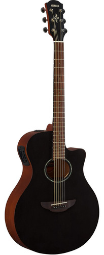 Guitarra Electroacustica Yamaha Apx600msmb Smokey Black Mate