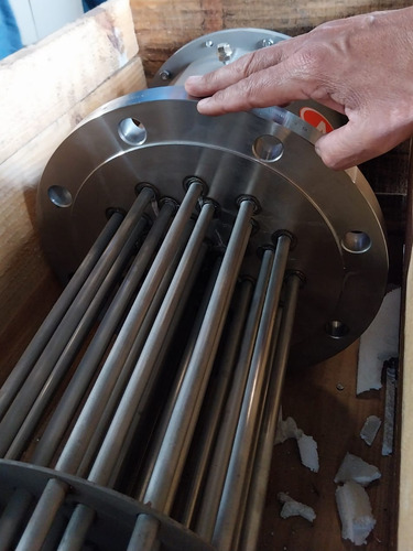 Trocador De Calor Elemento Flangeado Inox 316 Anluz A182grf