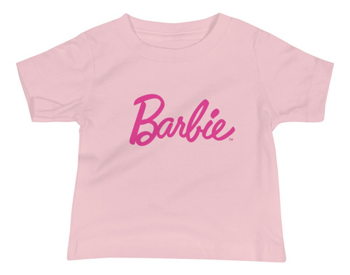 Polera Infantil De Cumpleaños Barbie 