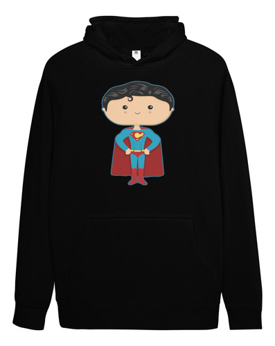 Sudadera Dibujo Superman Chibi Para Niños Y Adultos Heroe