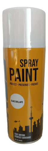 Pintura En Spray Blanco Brillante