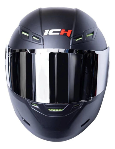 Casco Moto Ich Integral Certificado 501r Placas Gratis 