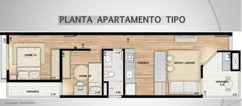 Imagem 1 de 20 de Apartamento À Venda, 53 M² Por R$ 362.000,00 - Parque Das Nações - Santo André/sp - Ap12085