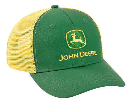 Gorro John Deere Con Malla Original Gorra Trucker Camionero