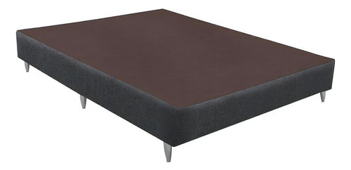 Base Sommier Linho Cinza Viúva (128x188x30) - Ortobom