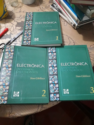 Libro Diccionario De Electronica 3 Tomos
