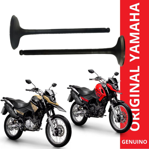 Kit Válvula De Admissão Escape Xtz 150 Crosser Yamaha