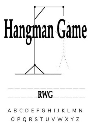 Libro Hangman Game: 50 Pages 8.5 X 11 - Rwg