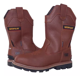 Botas Cat Punta Composite Cuero Waterproof Antideslizantes