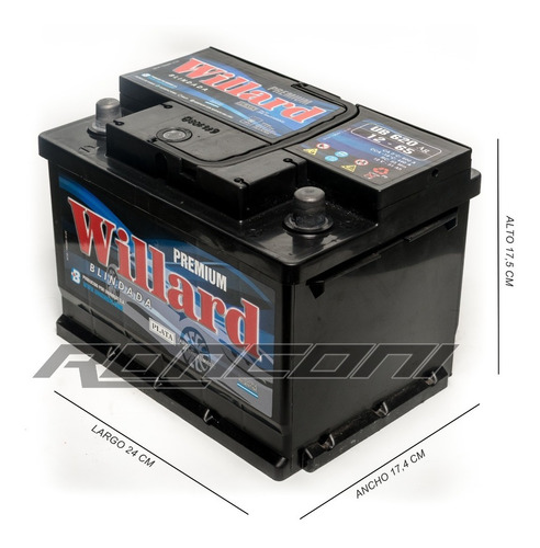 Bateria Para Chevrolet Celta Corsa Classic Wind 12x65 Amper