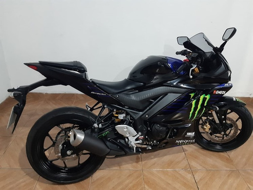 Imagem 8 de 10 de Yamaha Yzf R3 321 Abs Monster Preta 2021