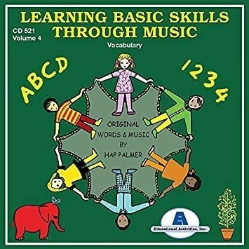 Hap Palmer Learning Basic Skills Through Music-vocabulary Cd
