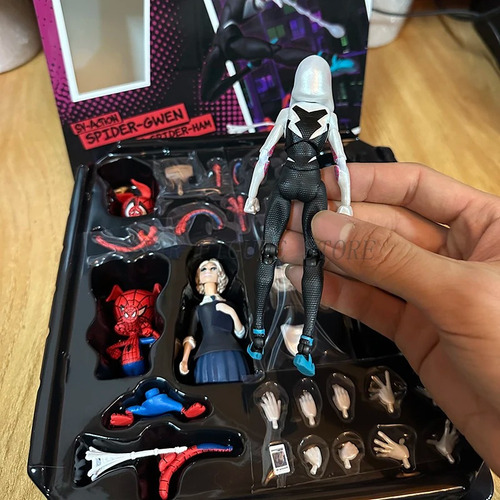Mz Figura De Ação Sentinel Spider-gwen Spider-man Toys,