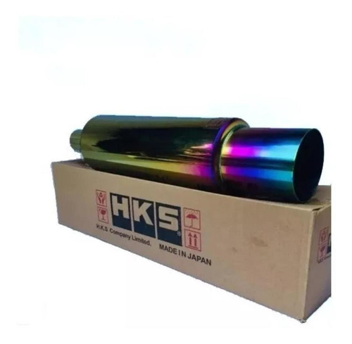 - Muffler Alto Flujo Escape Hks Hi Power Jasma