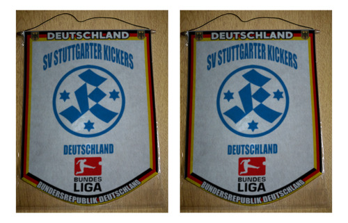 Banderin Grande 40cm Alemania Sv Stuttgarter Kickers