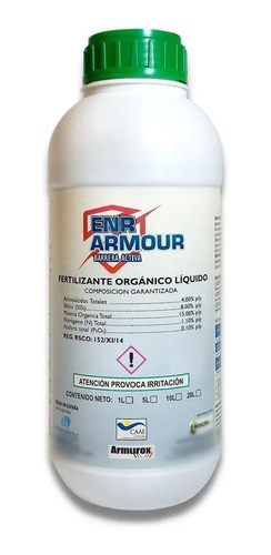 Imagen 1 de 4 de Armour Silicio Con Aminoácidos Floración + Tricomas + Resina