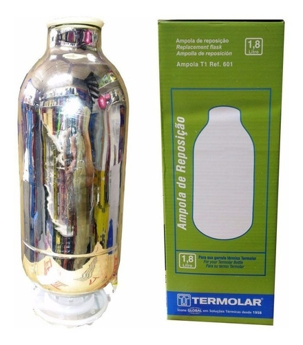 Termolar Repuesto Ampolla Vidrio 1,8 Litros Tienda Pepino