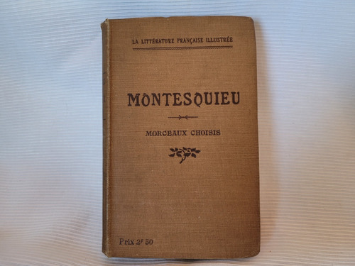 Montesquieu Morceaux Choisis Roustan Didier