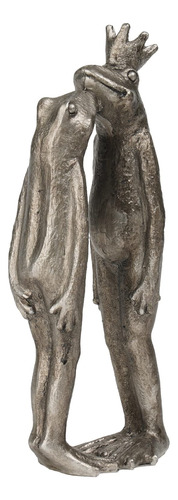Estatuas De Jardín Pareja De Beso, Rana, Decoración Patio