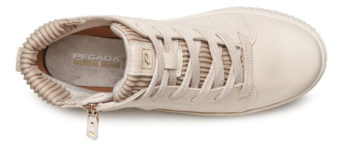 Zapatilla Bota Cuero Dama 219025-01 Pegada Tienda Oficial