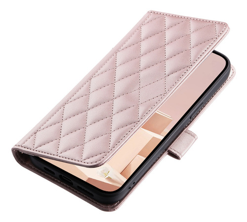 Funda Protectora De Piel Abatible Para Xiaomi 14t 5g/14t Pro 5g/poco M7 Pro 5g, Funda Protectora De Piel Con Correa De H