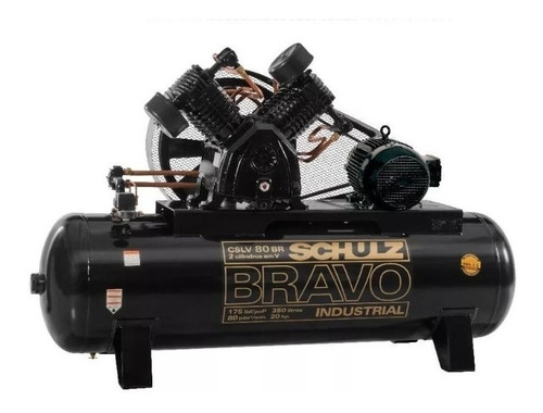 Compresor De Aire Shulz Bravo 20 Hp 230-460v. 180psi.brasil