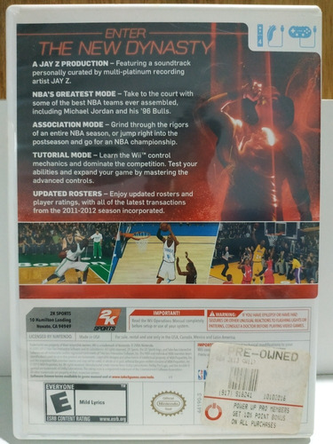 Nba 2k13 Nintendo Wii Original Completo