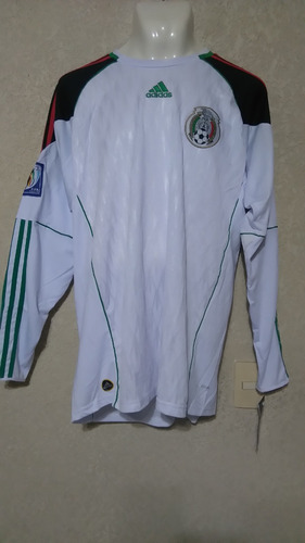 Jersey Mexico Portero Blanco Mundial Sudafrica 2010 adidas