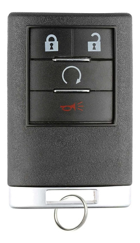 Keyless Entry Remote Start Key Fob For Cadillac (ouc6000066)