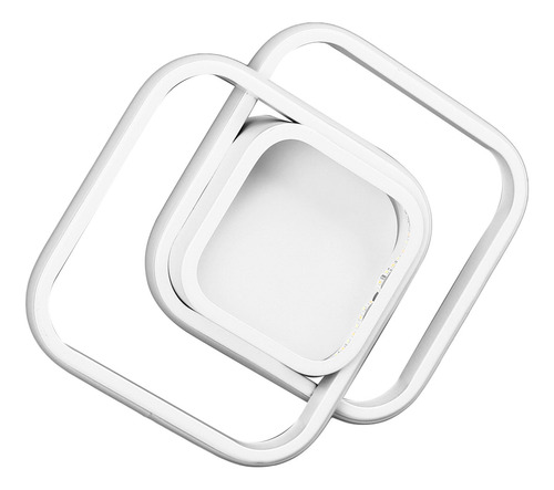 Moderno Techo Cuadrado Led De 24 W, Pasillo Pequeño