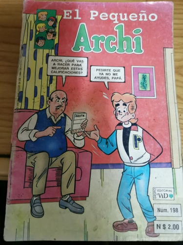 Cómic El Pequeño Archie Número 198