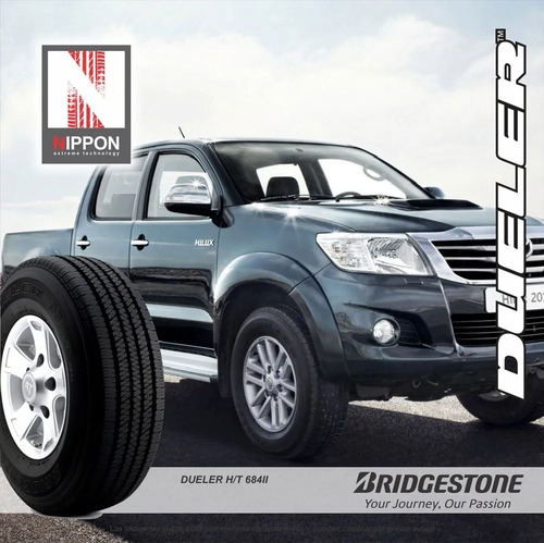265/65 R17 Bridgestone Dueler H/t 684ii Hilux Envío Gratis