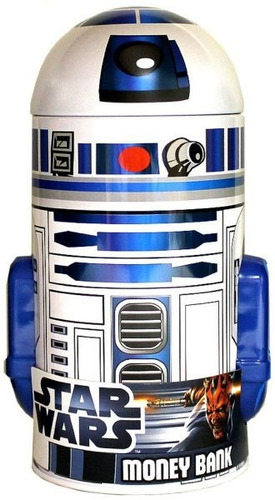 Star Wars Alcancias Disney 18cms Lata Metal Gamestore