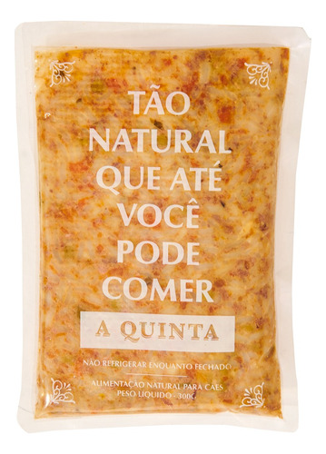 Ração Natural A Quinta Menu Das Estações Para Cães - 300g